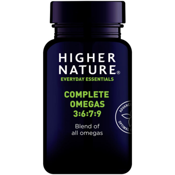 Higher Nature Complete Omegas 3:6:7:9 Caps 90's
